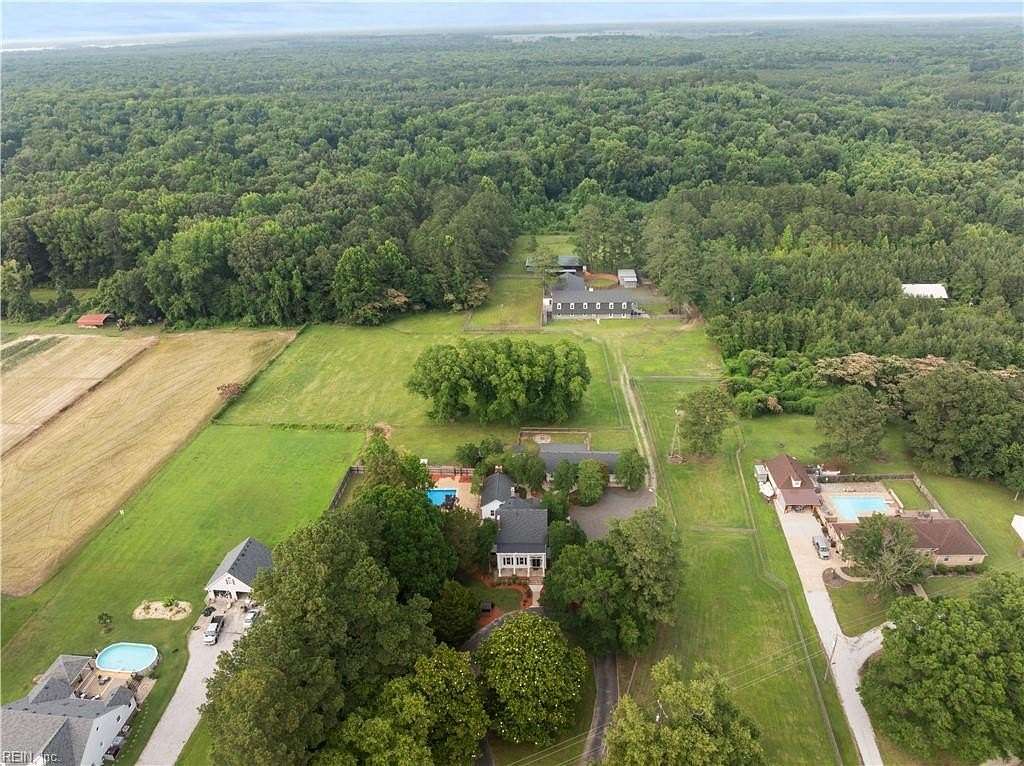 9.4 Acres of Land with Home for Sale in Chesapeake, Virginia