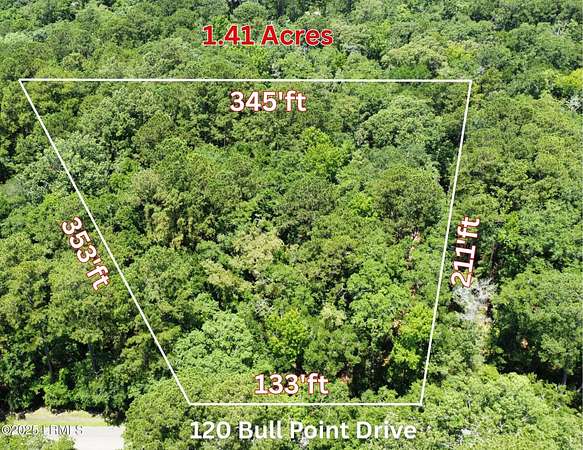 1.4 Acres of Residential Land for Sale in Seabrook, South Carolina
