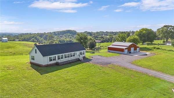 8.87 Acres of Residential Land with Home for Sale in Elkin, North Carolina