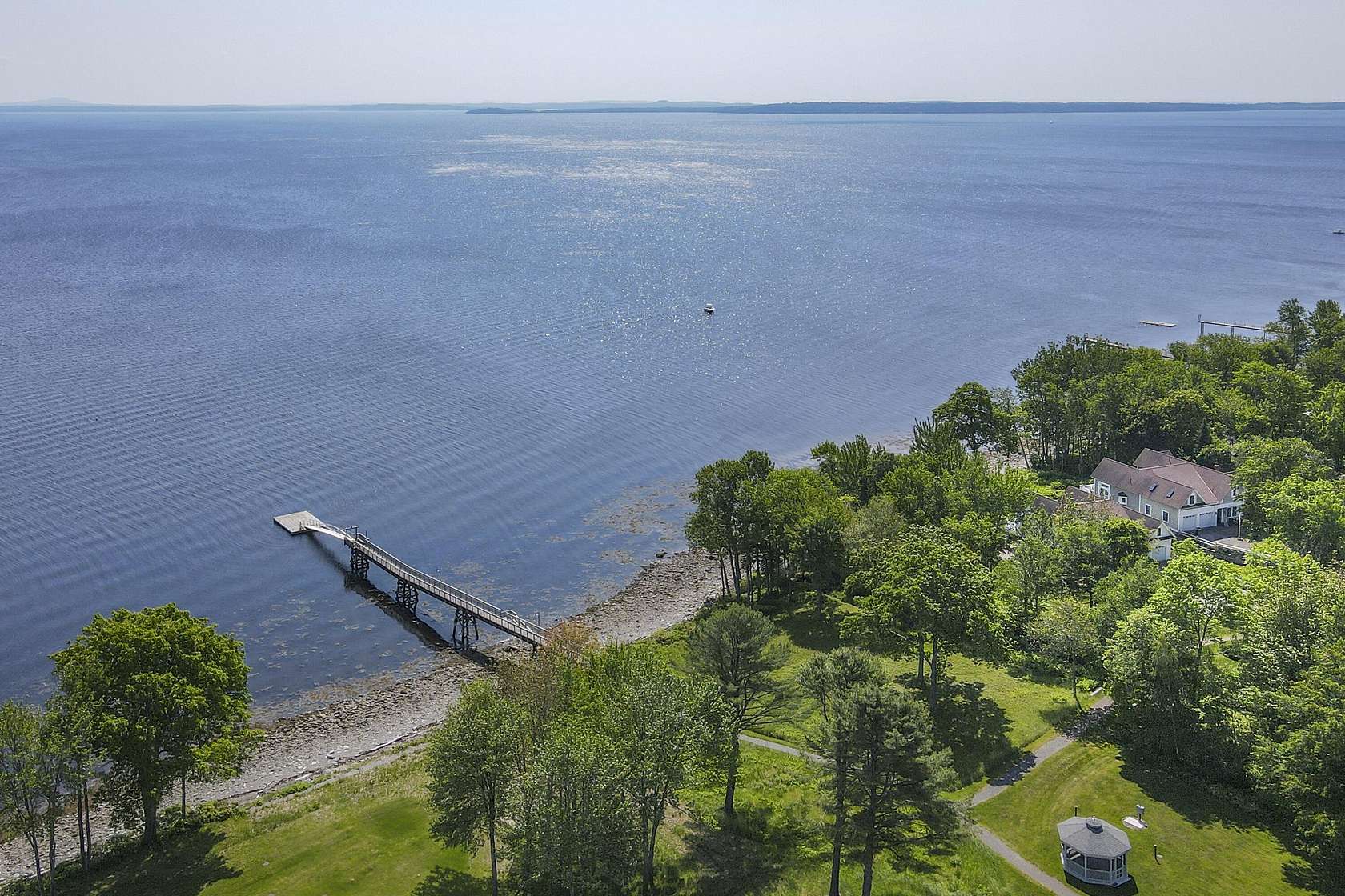 21 Acres of Land with Home for Sale in Belfast, Maine