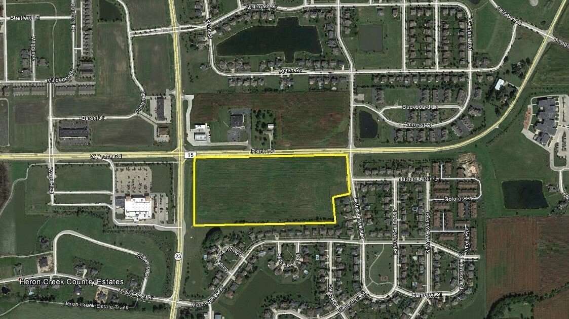 24.3 Acres of Commercial Land for Sale in Sycamore, Illinois