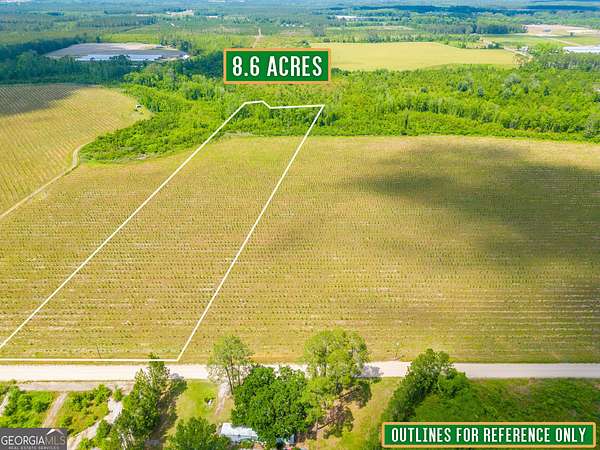 8.5 Acres of Land for Sale in Baxley, Georgia