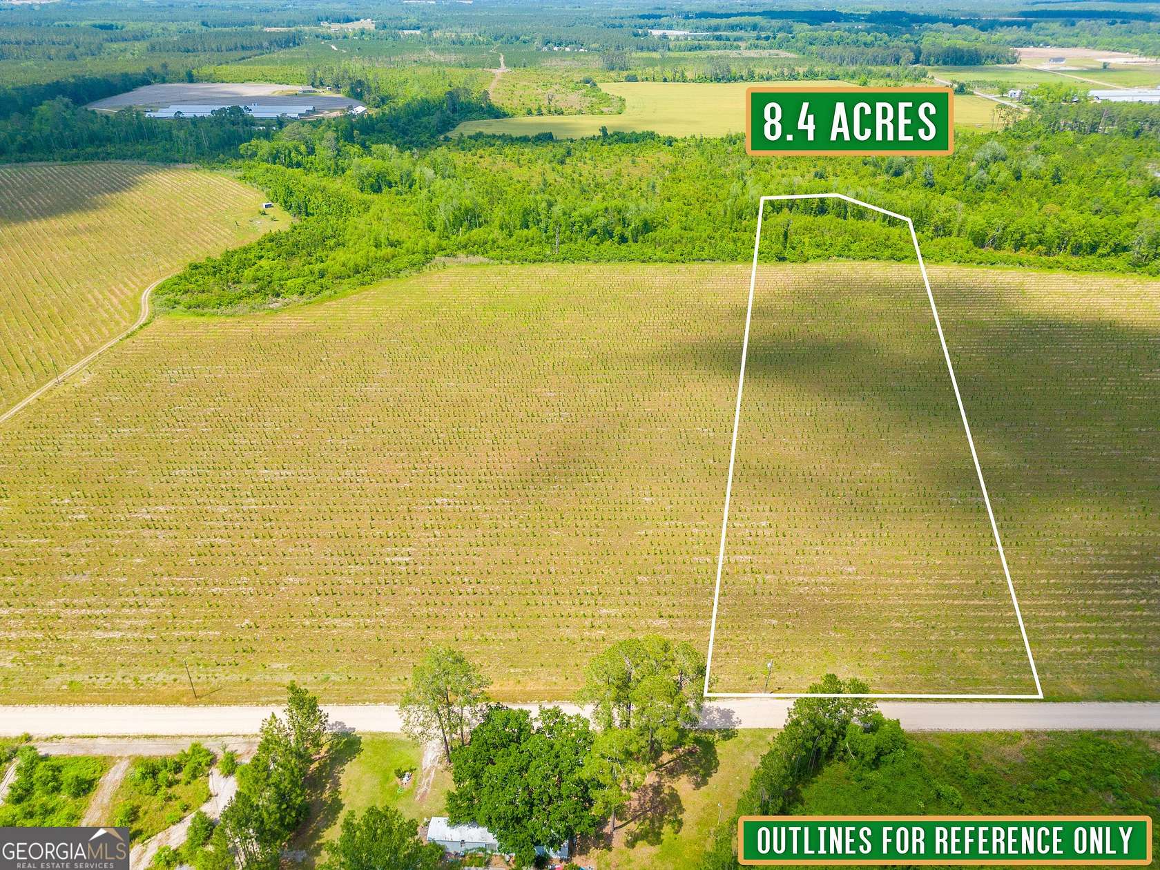 8.5 Acres of Land for Sale in Baxley, Georgia
