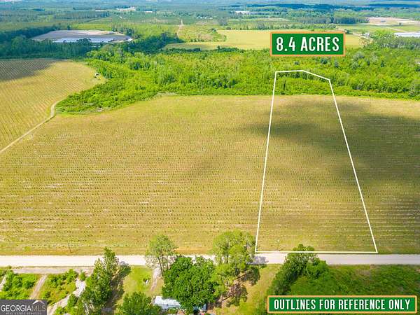 8.5 Acres of Land for Sale in Baxley, Georgia