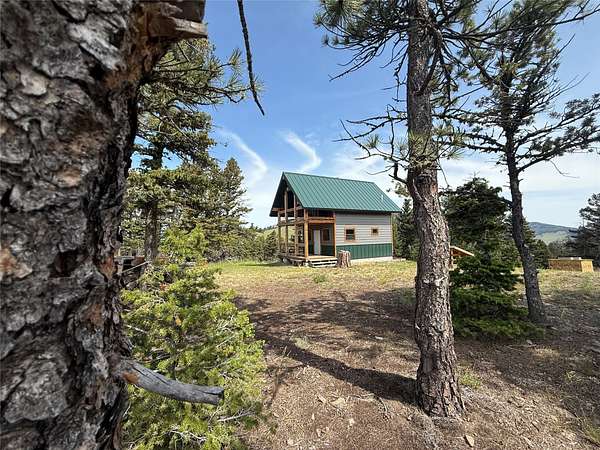 40 Acres of Recreational Land with Home for Sale in Cascade, Montana