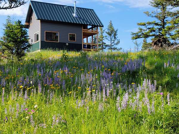 40 Acres of Recreational Land with Home for Sale in Cascade, Montana