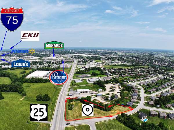 1.7 Acres of Mixed-Use Land for Sale in Richmond, Kentucky