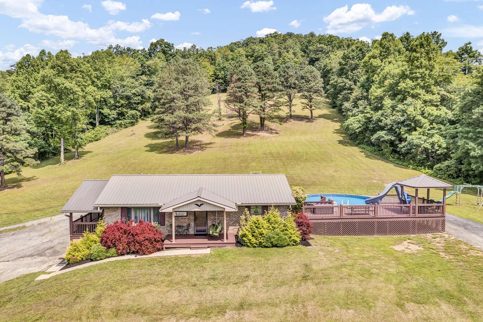 60 Acres of Recreational Land with Home for Sale in Vanceburg, Kentucky