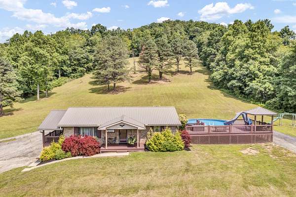 60 Acres of Recreational Land with Home for Sale in Vanceburg, Kentucky