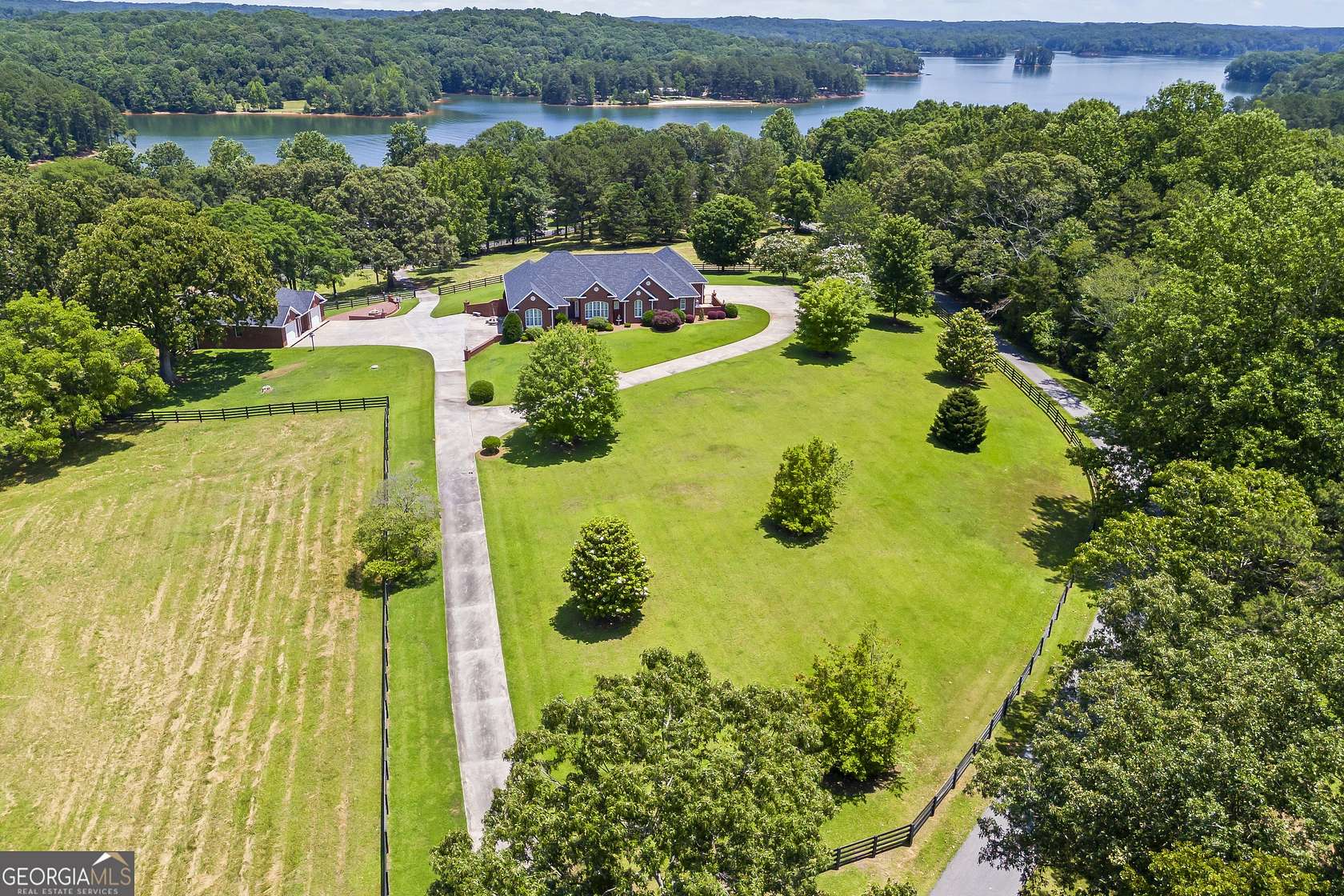 6.2 Acres of Land with Home for Sale in Lavonia, Georgia