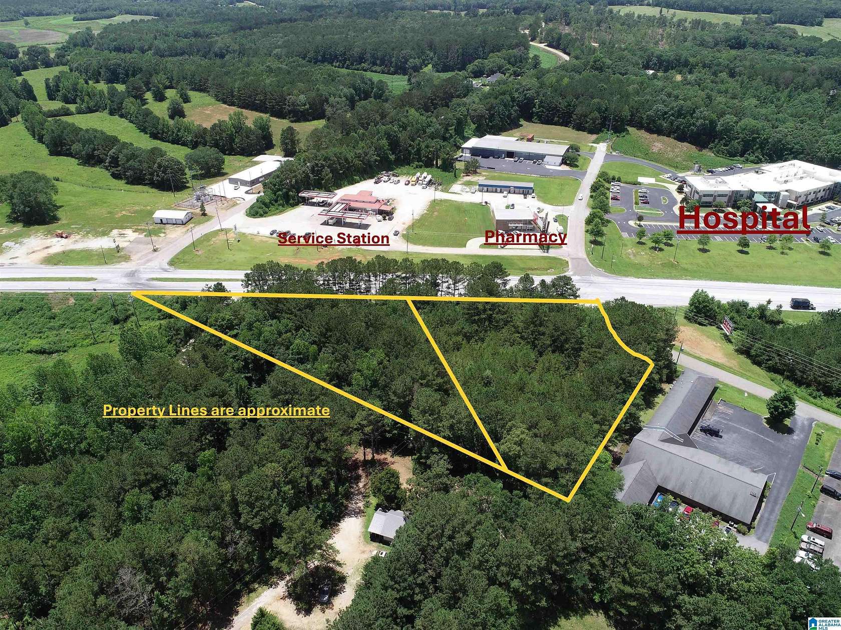 2.73 Acres of Commercial Land for Sale in Wedowee, Alabama