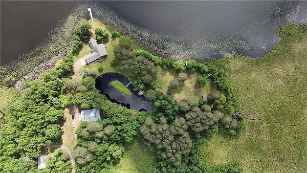 27.2 Acres of Recreational Land with Home for Sale in Hillman, Minnesota