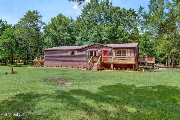 8 Acres of Land with Home for Sale in Perkinston, Mississippi