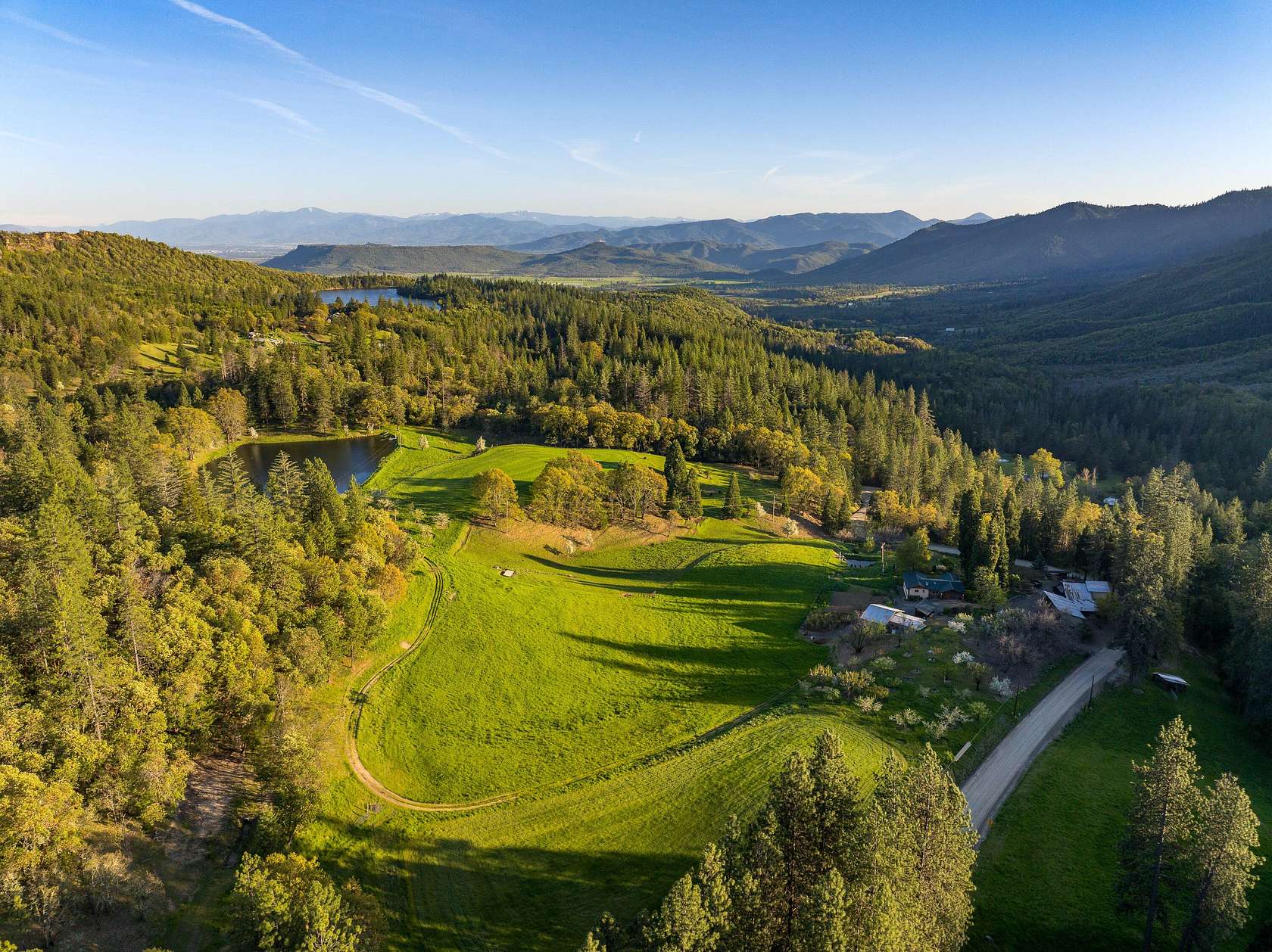 127 Acres of Recreational Land with Home for Sale in Gold Hill, Oregon