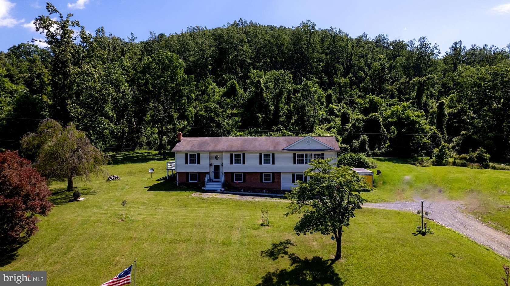 40 Acres of Land with Home for Sale in Linden, Virginia