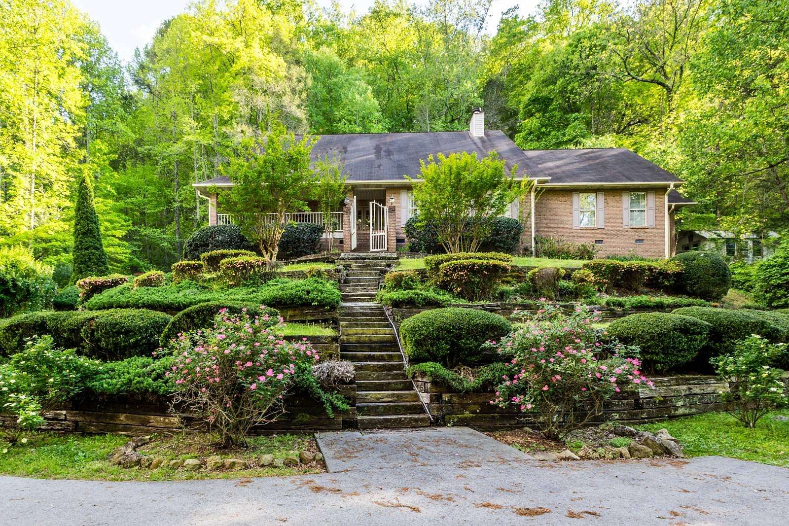 5 Acres of Residential Land with Home for Sale in Sevierville, Tennessee