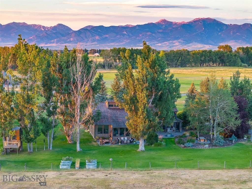 22 Acres of Land with Home for Sale in Bozeman, Montana