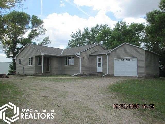 6.48 Acres of Residential Land with Home for Sale in Garner, Iowa