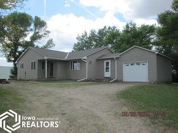 6.48 Acres of Residential Land with Home for Sale in Garner, Iowa