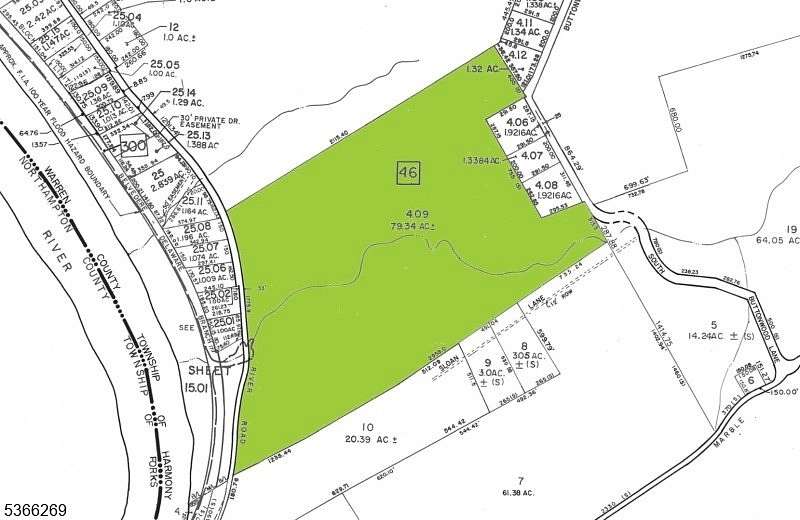 79.3 Acres of Land for Sale in Harmony Township, New Jersey
