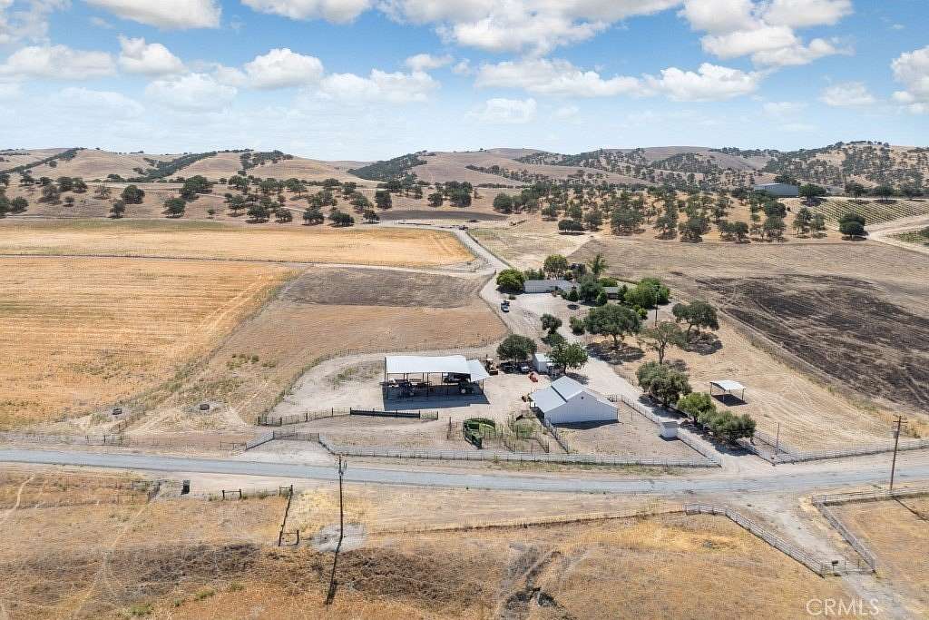 147 Acres of Agricultural Land with Home for Sale in San Miguel, California