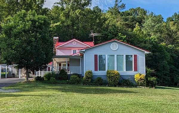 5.13 Acres of Residential Land with Home for Sale in Rocky Mount, Virginia