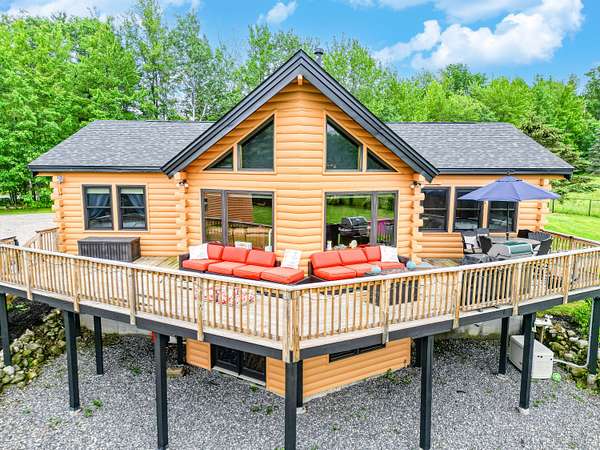 6.13 Acres of Residential Land with Home for Sale in Harrison, Maine