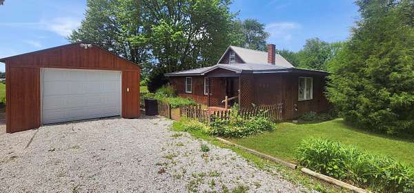 2.4 Acres of Residential Land with Home for Sale in Edwardsport, Indiana