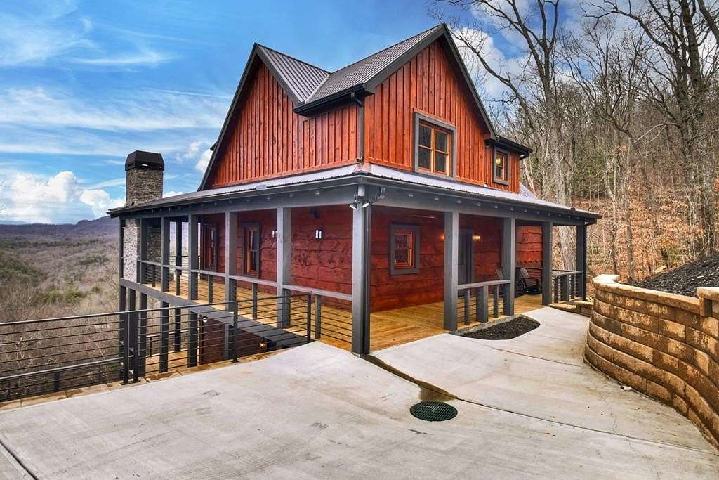 2 Acres of Residential Land with Home for Sale in Mineral Bluff, Georgia