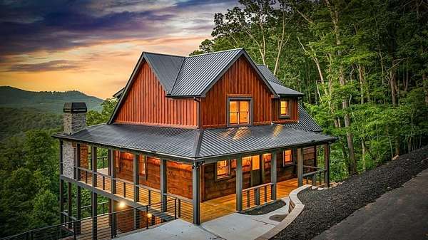 2 Acres of Land with Home for Sale in Mineral Bluff, Georgia