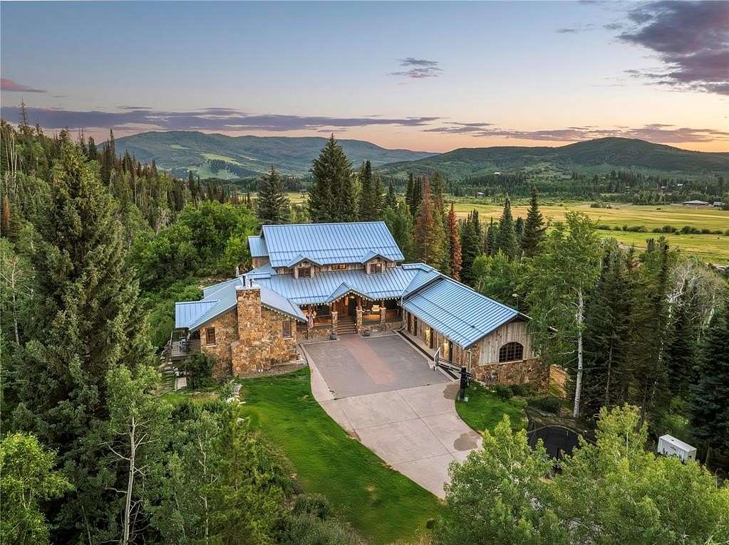 18.5 Acres of Recreational Land with Home for Sale in Steamboat Springs, Colorado