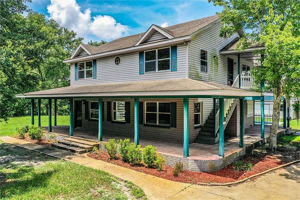 5 Acres of Residential Land with Home for Sale in Lakeland, Florida