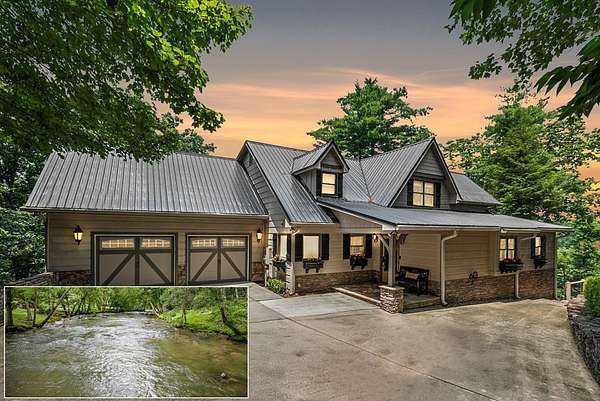 1.73 Acres of Residential Land with Home for Sale in Ellijay, Georgia