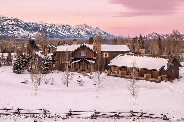 4.44 Acres of Residential Land with Home for Sale in Wilson, Wyoming