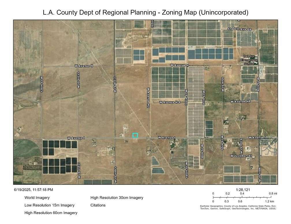 2.26 Acres of Residential Land for Sale in Lancaster, California