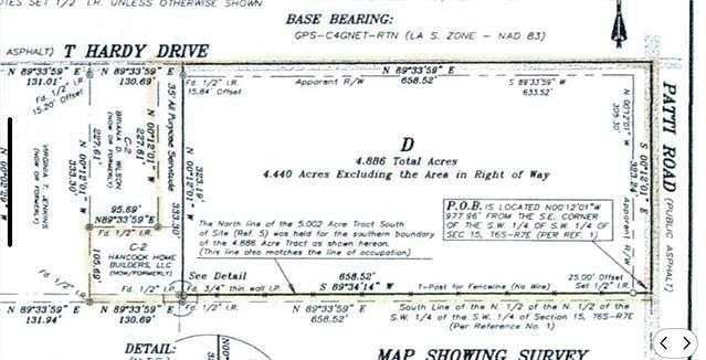 5.5 Acres of Residential Land for Sale in Hammond, Louisiana