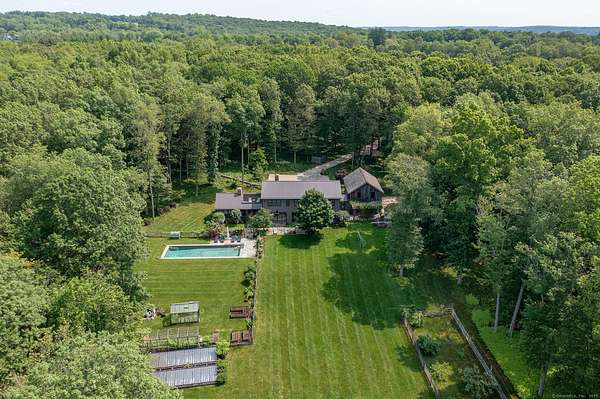 15 Acres of Land with Home for Sale in Washington, Connecticut