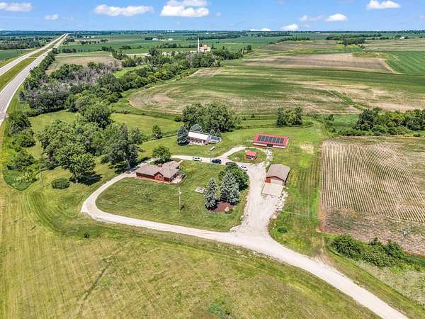 5.16 Acres of Residential Land with Home for Sale in Granger, Iowa