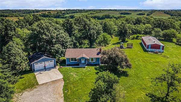 19.5 Acres of Land with Home for Sale in Barnard, Missouri