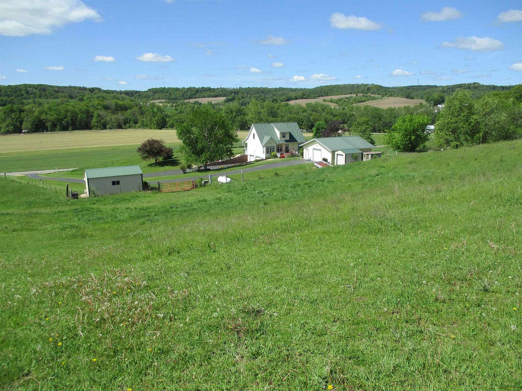 17.2 Acres of Recreational Land with Home for Sale in Elroy, Wisconsin