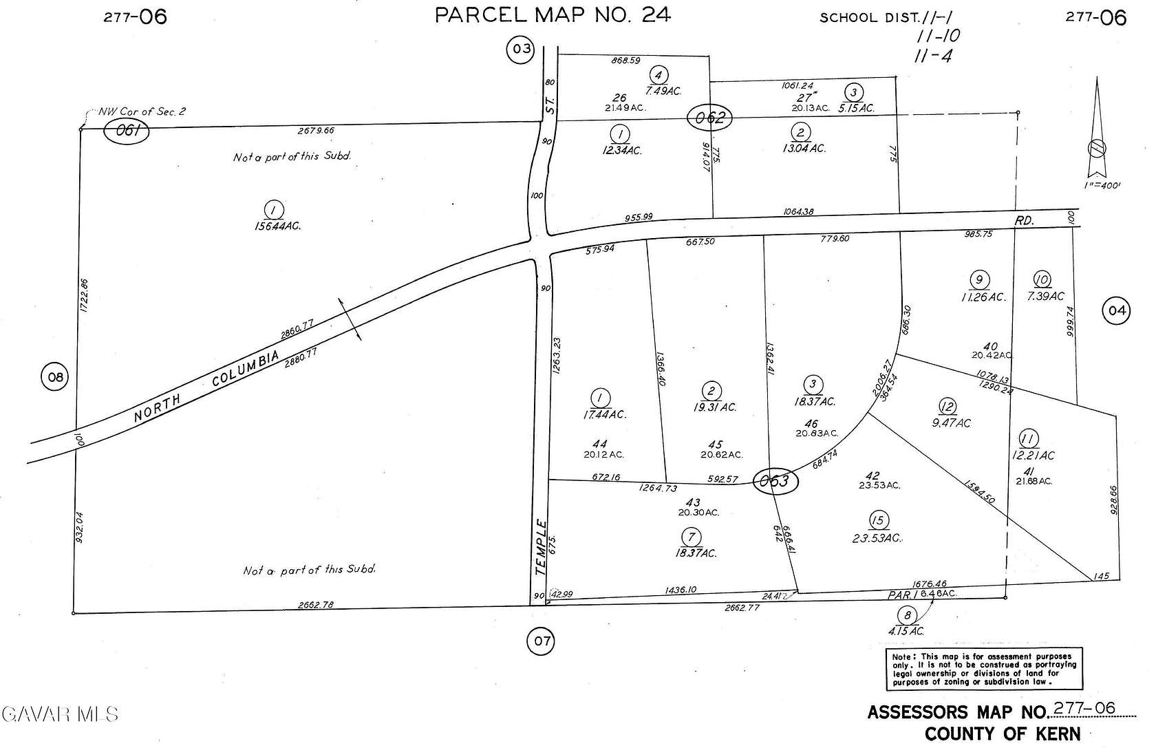 156 Acres of Land for Sale in California City, California