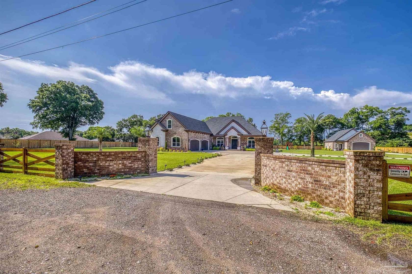 2.6 Acres of Residential Land with Home for Sale in Pensacola, Florida