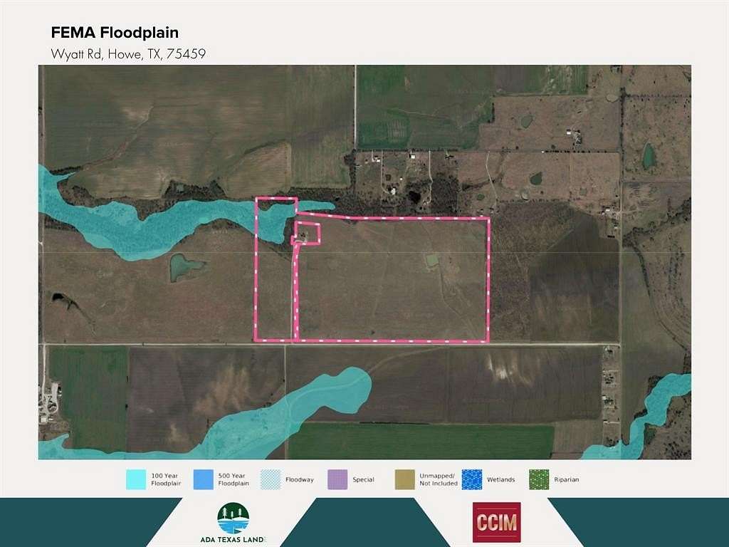 172 Acres of Mixed-Use Land for Sale in Howe, Texas