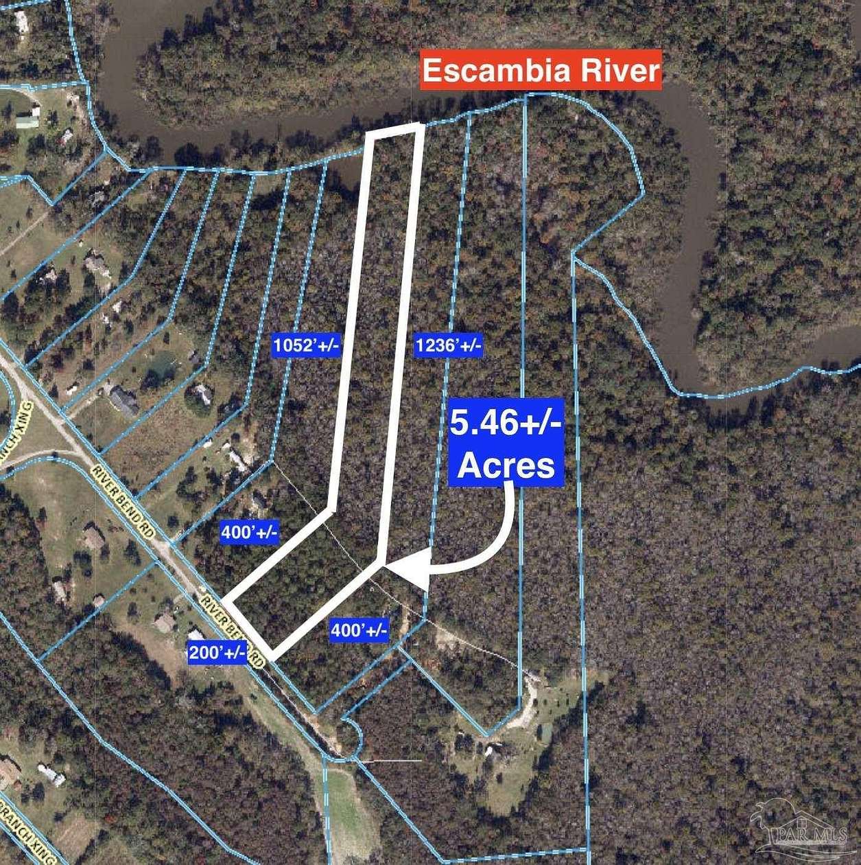 5.46 Acres of Residential Land for Sale in Molino, Florida