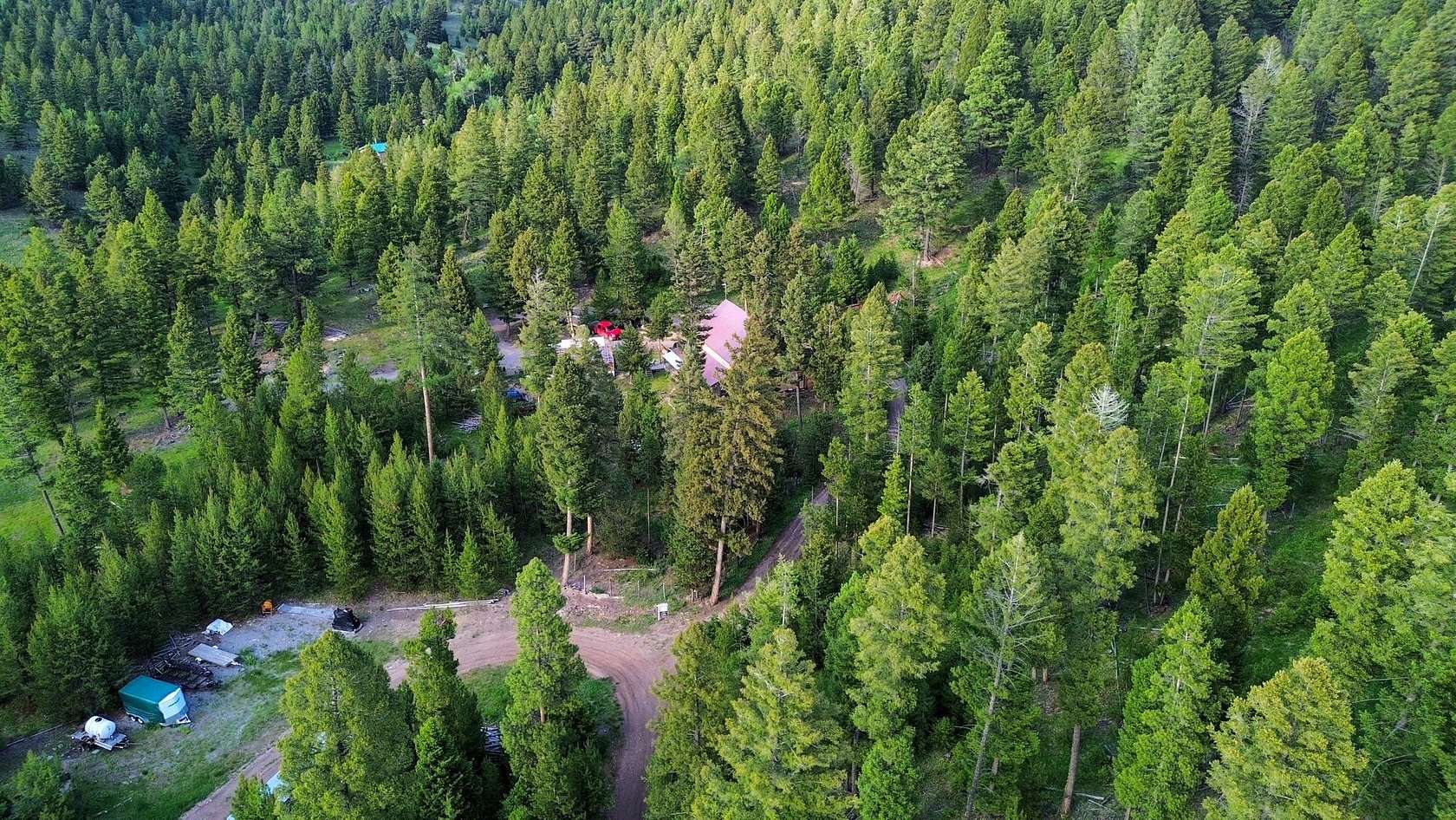 20 Acres of Land with Home for Sale in Helmville, Montana