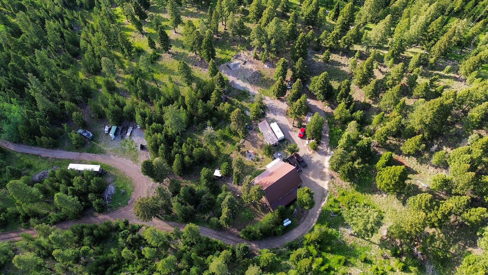 20 Acres of Land with Home for Sale in Helmville, Montana