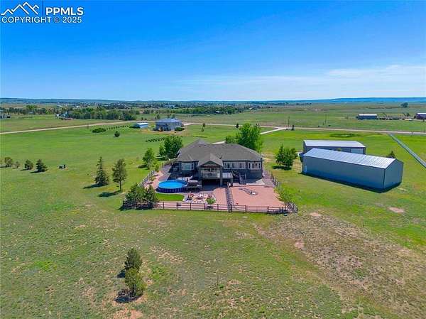 4.75 Acres of Residential Land with Home for Sale in Peyton, Colorado