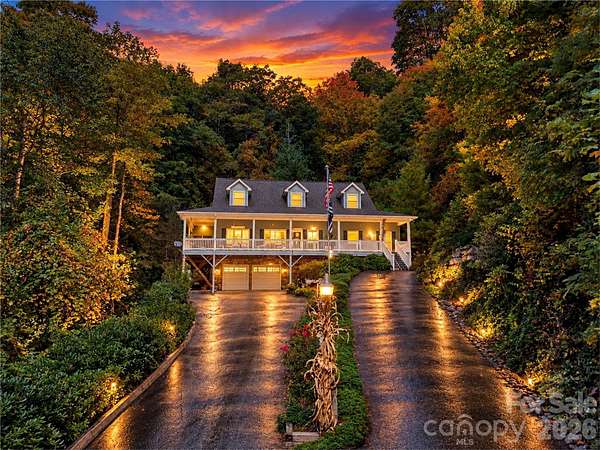 7 Acres of Land with Home for Sale in Maggie Valley, North Carolina