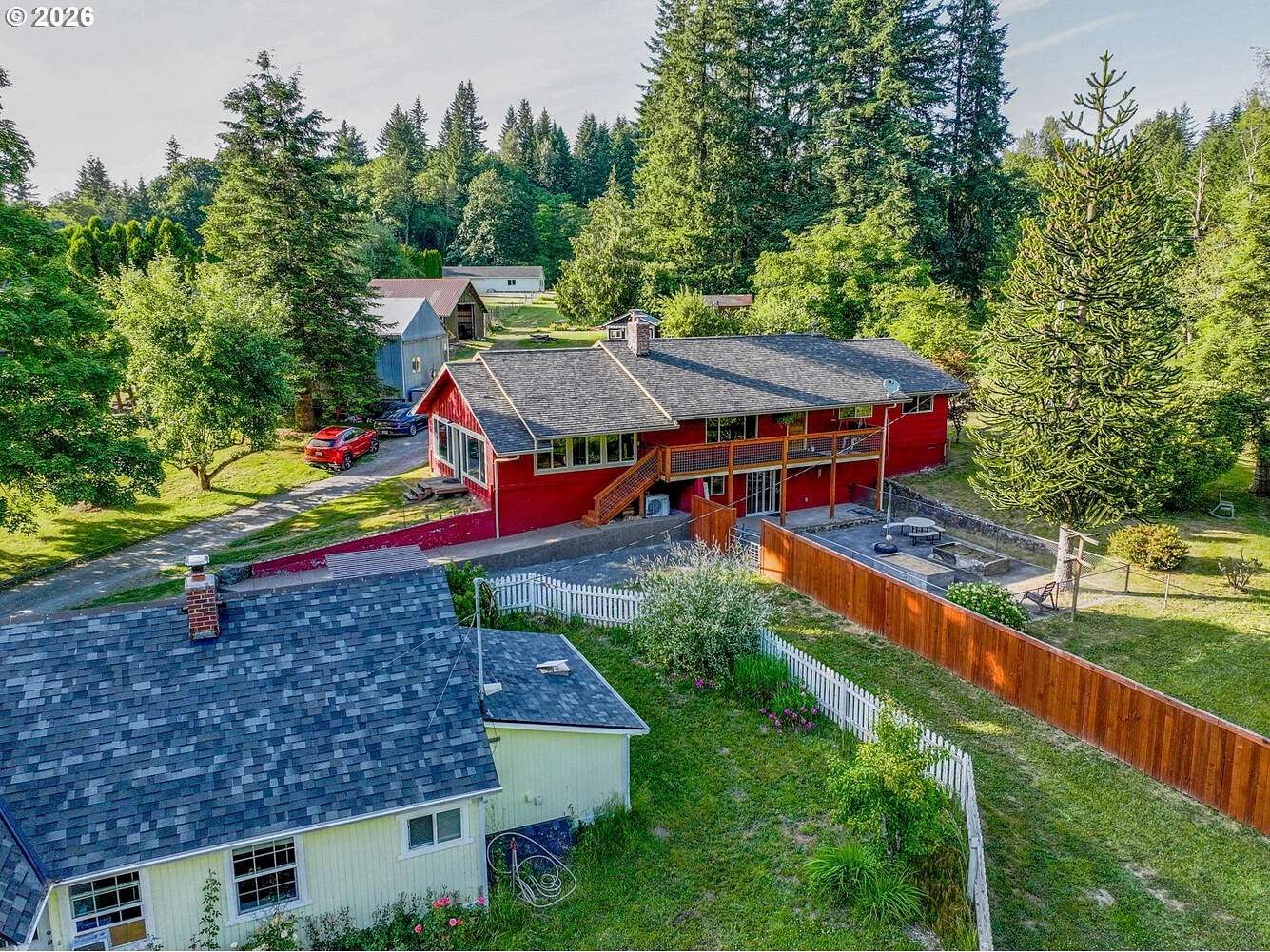 14.1 Acres of Land with Home for Sale in Yacolt, Washington