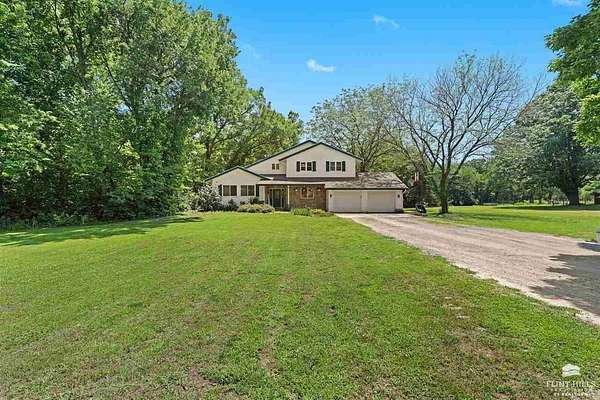 5.2 Acres of Residential Land with Home for Sale in Manhattan, Kansas